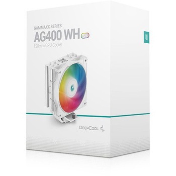 空冷CPUクーラー AG400 WH ARGB DEEPCOOL
