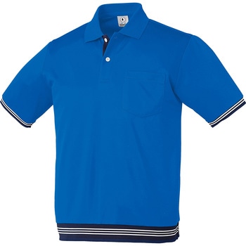 半袖リブポロ 26451 クロダルマ