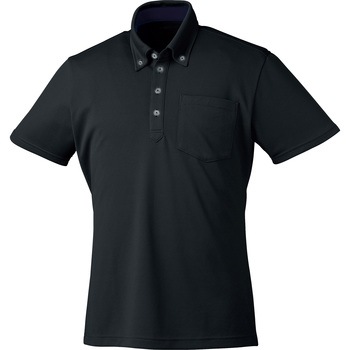 半袖ボタンダウンポロ 26449 - クロダルマ