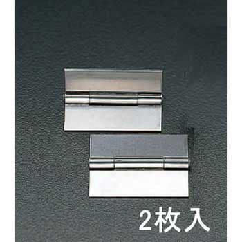 89x 56mm 鋼板厚口丁番(溶接用/2個) エスコ
