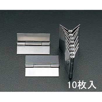 89x 56mm 鋼板厚口丁番(溶接用/10個) エスコ