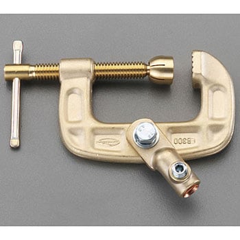 0- 50mm/300A アースクリップ(ねじ止式) エスコ