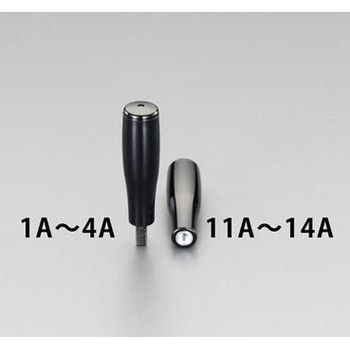 M10x20mm 雌ねじ固定グリップ(スチール製) エスコ