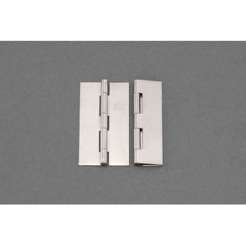 25x20mm 薄口溶接丁番(ステンレス製/2個) エスコ