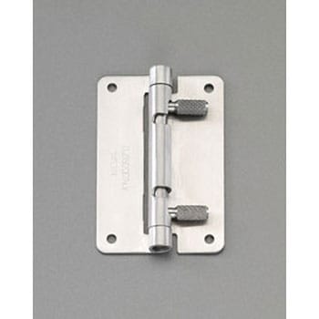 75x50mm 脱着可能ヒンジ(ステンレス製) エスコ