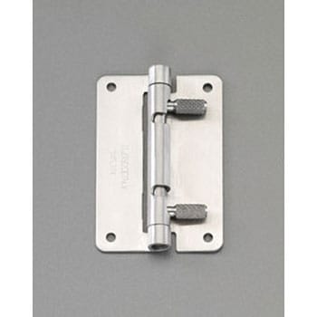 100x50mm 脱着可能ヒンジ(ステンレス製) エスコ
