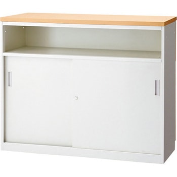 FKカウンター ハイカウンター中棚付引違い(組立サービス付き) プラス(家具)