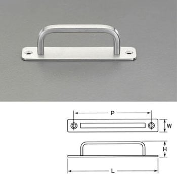 79mm ランセル取手(ステンレス製) エスコ