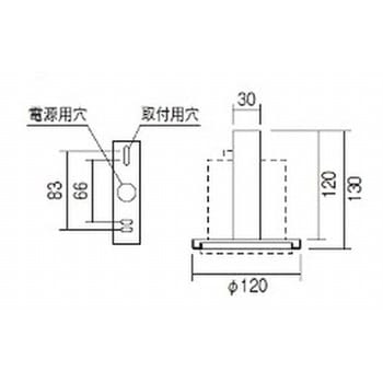 smart LEDZ SYSTEM ゲートウェイ用 直付取付金具 ENDO(遠藤照明)