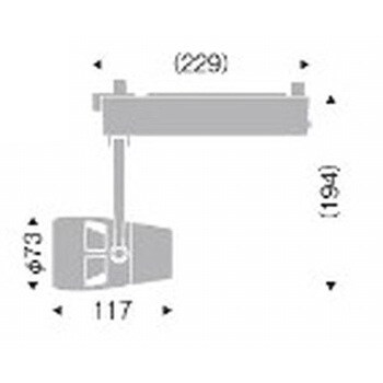 EFS5479W スポットライト D140 1台 遠藤照明(ENDO) 【通販サイトMonotaRO】