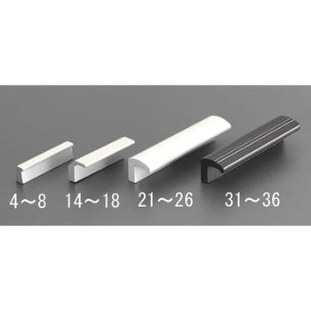 M4x0.7mm/ 70mm プルハンドル(アルミ製/白) エスコ