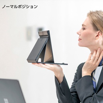 2WAYコンパクトスタンドナピュアミラー 堀内鏡工業
