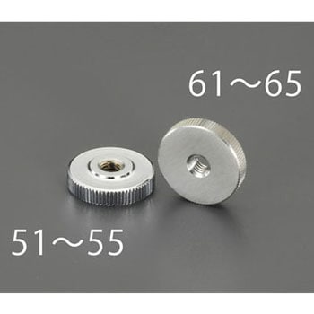 M5x 5mm ローレットナット(スチール製) エスコ