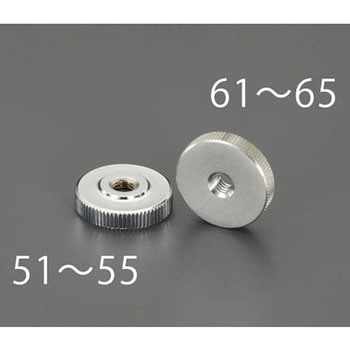 M10x10mm ローレットナット(ステンレス製) エスコ