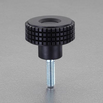 M12x50mm/Φ70mm 雄ねじノブ エスコ