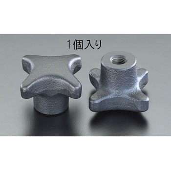 M20x38mm/Φ100mm 雌ねじノブ エスコ