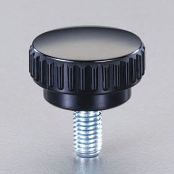 M4x10mm/Φ15mm 雄ねじナールドノブ エスコ