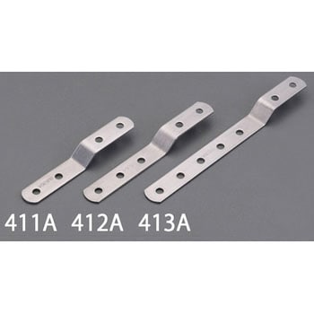 147 x19mm J型連結金具(ステンレス製) エスコ