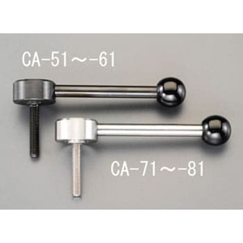 M8x30mm [スチール製 ]雄ねじフラットテンションレバー エスコ