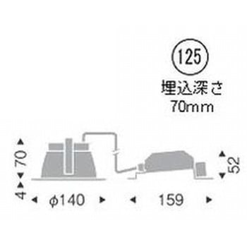 調光調色 一般型ベースダウンライト 1000TYPE ENDO(遠藤照明)