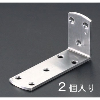 120x 65x30mm 隅 金(ステンレス製/2本) エスコ