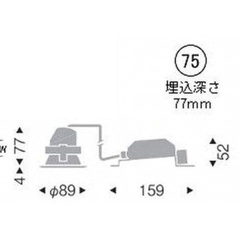 調光調色 一般型ベースダウンライト 400TYPE ENDO(遠藤照明)