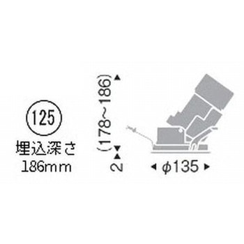 グレアレス ユニバーサルダウンライト 鏡面コーン 2400/3000TYPE ENDO(遠藤照明)
