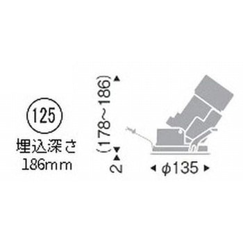 グレアレス ユニバーサルダウンライト 鏡面コーン 2400/3000TYPE ENDO(遠藤照明)