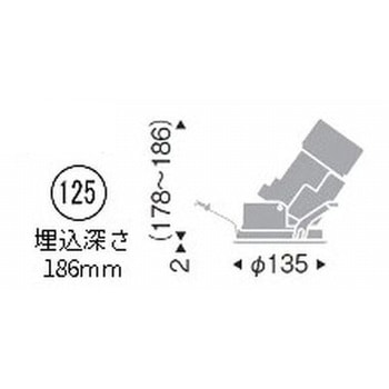 グレアレス ユニバーサルダウンライト 鏡面コーン 2400/3000TYPE ENDO(遠藤照明)