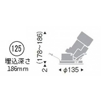 グレアレス ユニバーサルダウンライト 鏡面コーン 2400/3000TYPE ENDO(遠藤照明)