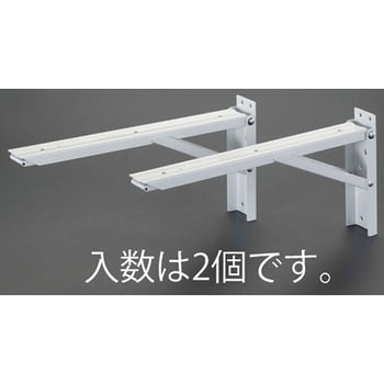 445x193mm 折畳み棚受/大型(2個) エスコ