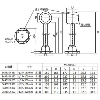 ブラケット(ステンレス製) エスコ