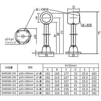 ブラケット(ステンレス製) エスコ