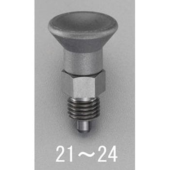 M12x 6mm [シングルナット]インデックスプランジャー エスコ