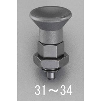M10x 5mm [ダブルナット]インデックスプランジャー エスコ