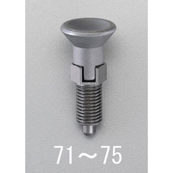 M12x 6mm [ノーズロック型]インデックスプランジャー エスコ