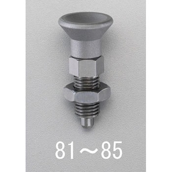 M10x 5mm [ダブルナット]インデックスプランジャー エスコ