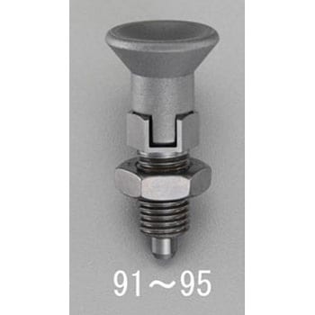 M20x10mm [ノーズロック型]インデックスプランジャー エスコ
