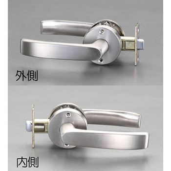 29-45mm/50mm レバーハンドル(空錠/シルバー) エスコ