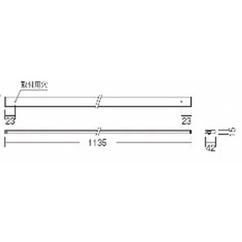 首振機能付棚下ライン照明 ENDO(遠藤照明)