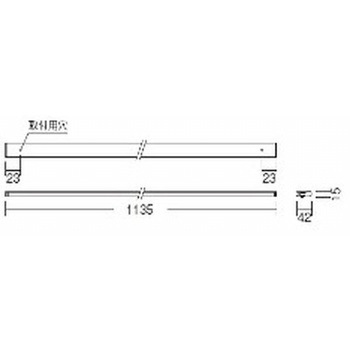 首振機能付棚下ライン照明 ENDO(遠藤照明)