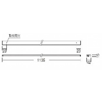 首振機能付棚下ライン照明 ENDO(遠藤照明)