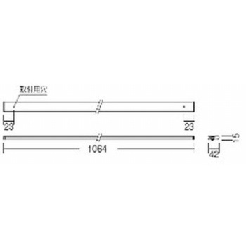首振機能付棚下ライン照明 ENDO(遠藤照明)