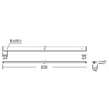 首振機能付棚下ライン照明 ENDO(遠藤照明)