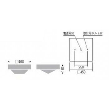 高天井用照明 防湿防塵シーリングライト ENDO(遠藤照明)