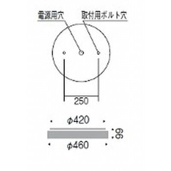 高天井照明 防舷・薄型シーリングライト ENDO(遠藤照明)
