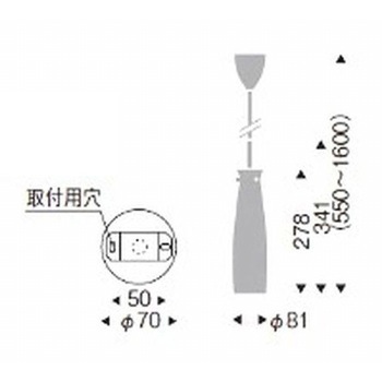 ペンダントライト 器具本体 ENDO(遠藤照明)