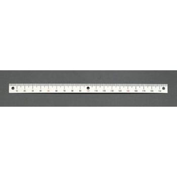 100mm[右方向/上目盛]スケール(ネジ止付) エスコ