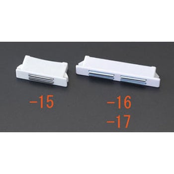 39x 8mm マグキャッチ(プラスチック製/埋込型) エスコ