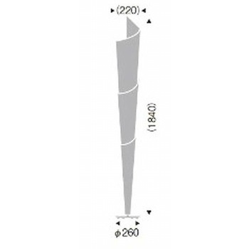 スタンドライト AbitaExcel コード・フットスイッチ付 器具本体 ENDO(遠藤照明)